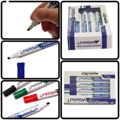 ماژیک وایت برد پرشیا قرمز سرتخت