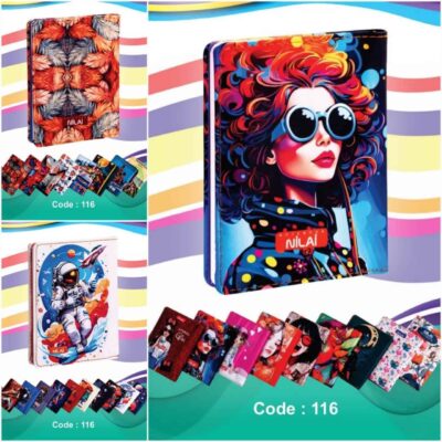 نیلای 1.8 پارچه ای سیم مخفی100برگ-2544