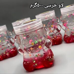 اسلایم خرسی لاو قرمز - کد 5111