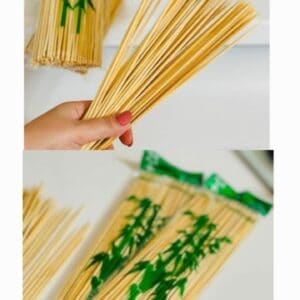سیخ چوبی 20 سانت - کد 3835