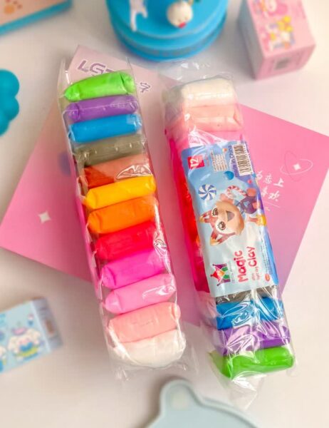 خمیر کلی ۱۲ رنگ ، ۲۳ سانت