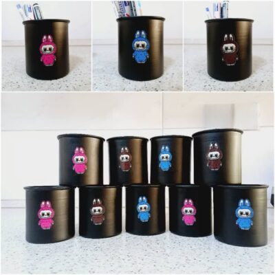 جاقلمی فلزی مشکی لابوبو