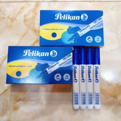 ماژیک وایت‌ برد پلیکان رنگ آبی سرگرد