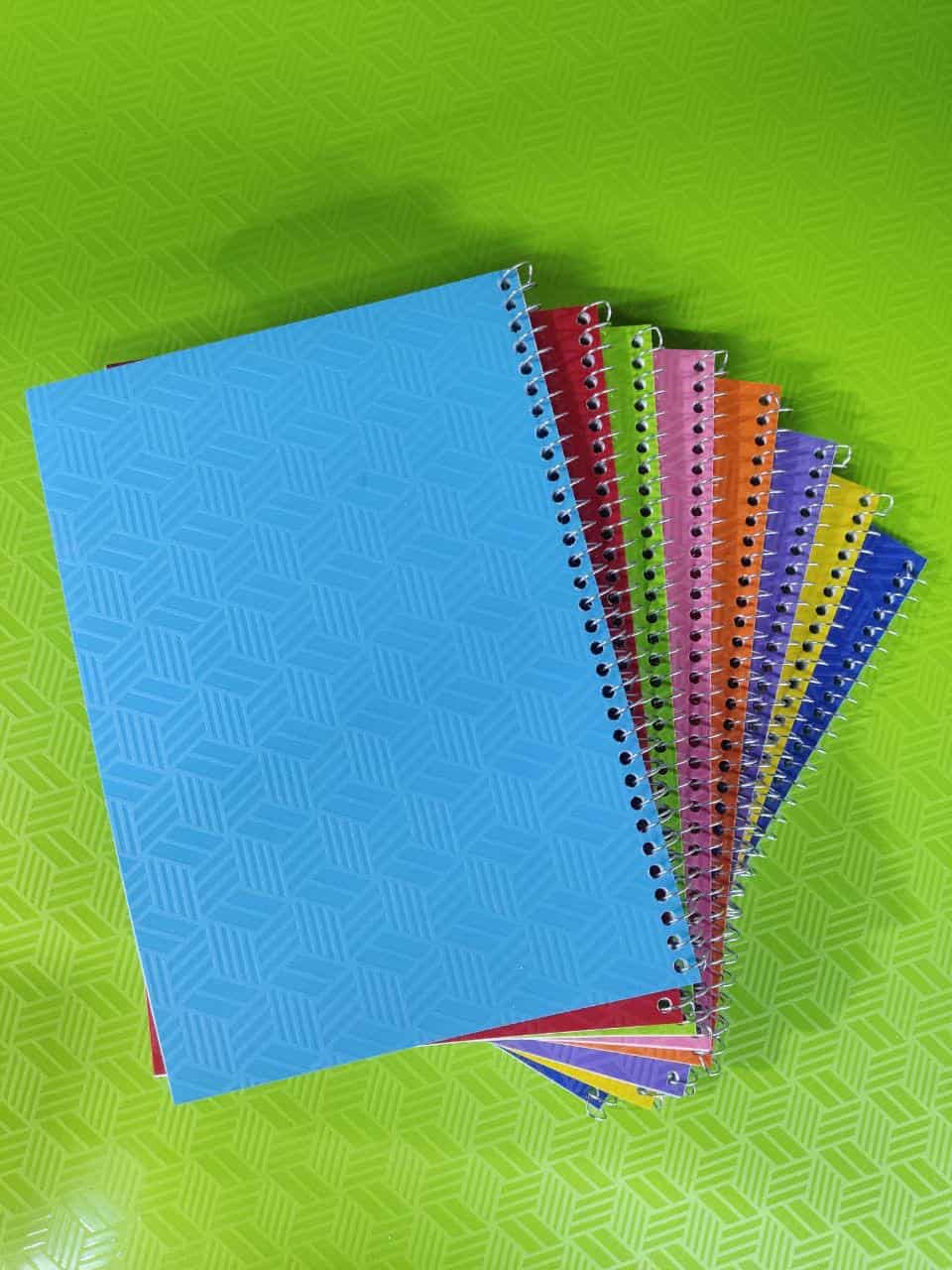 photo18326275920 دفتر 50 برگ زبان دو خط پ پ با جلد طلقی رنگی