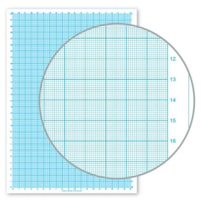 کاغذ میلی‌ متری بسته 20 برگی