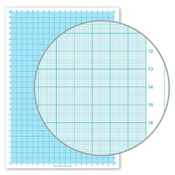 کاغذ میلی‌ متری بسته 20 برگی