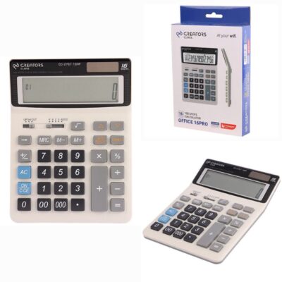 ☑️ ماشین حساب سیکلاس cd2767 ✅ ۱۶ رقم ✅ ۳ صفر دار