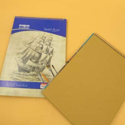 ☑️ دفتر طراحی کرافت سایز A4