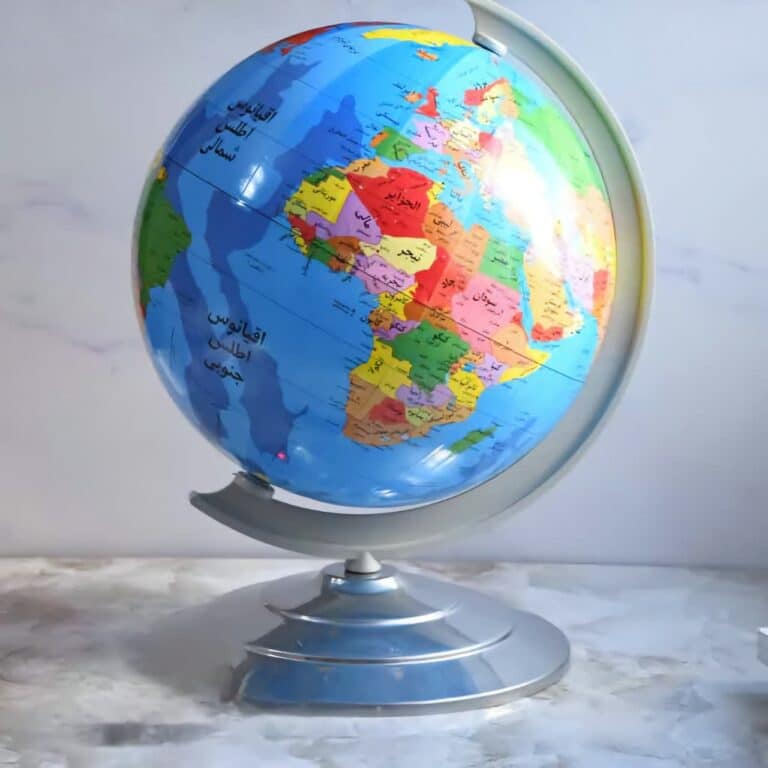 کره نگین سایز 35 با پایه فلزی