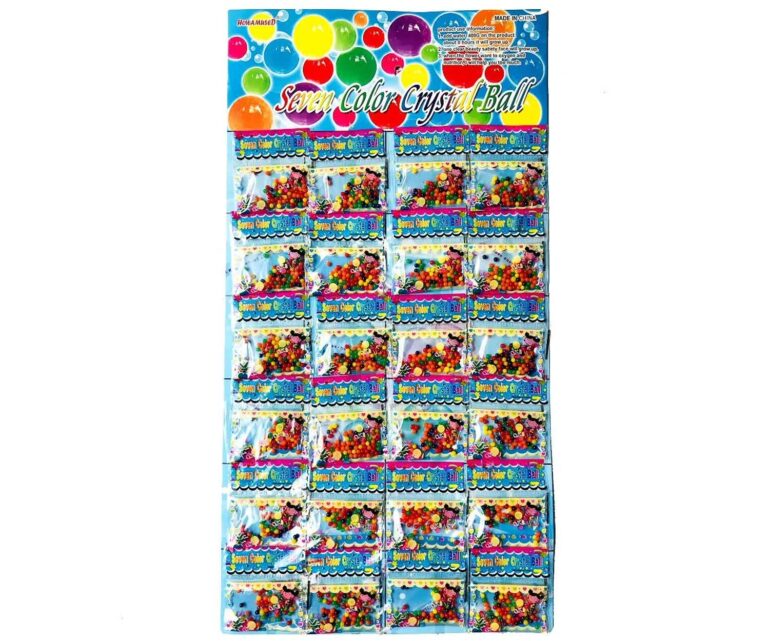 ☑️ خاک ژله ای رنگی (۷رنگ) ✅ باکیفیت وزن بالا