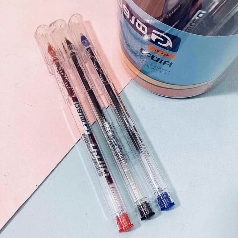 خودکار هرون قرمز نوک 0.7