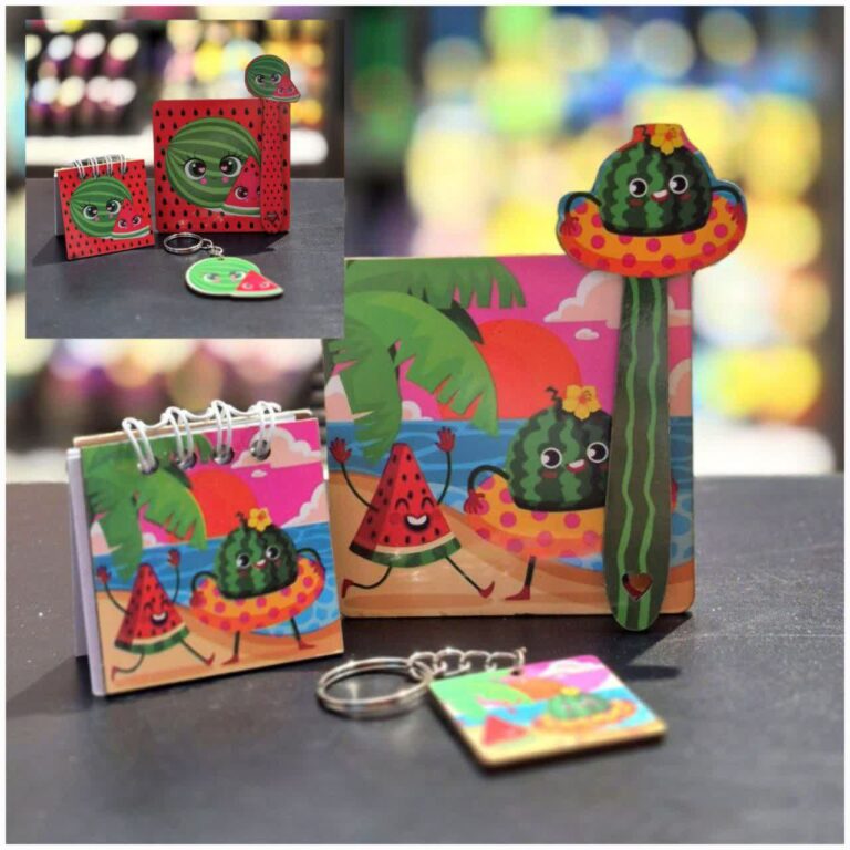 ست یلدایی چوبی 4 تکه