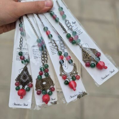 گردنبند یلدایی کشکولی بند مروارید