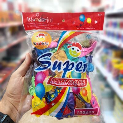 بادکنک رنگ میکس 280 گرم