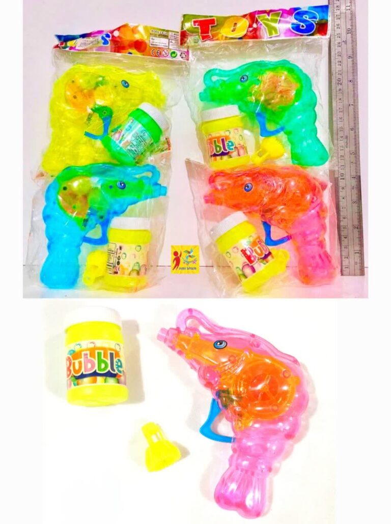 ☑️ حباب ساز تفنگی چراغدار