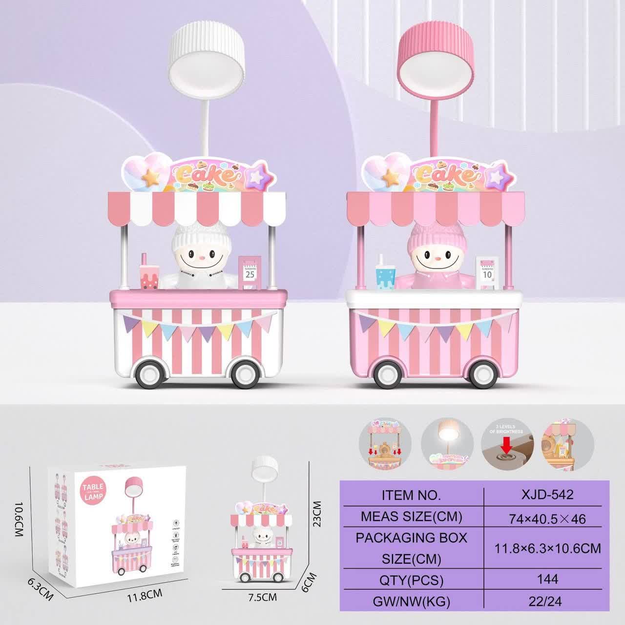 چراغ مطالعه لبوبو بستنی فروش