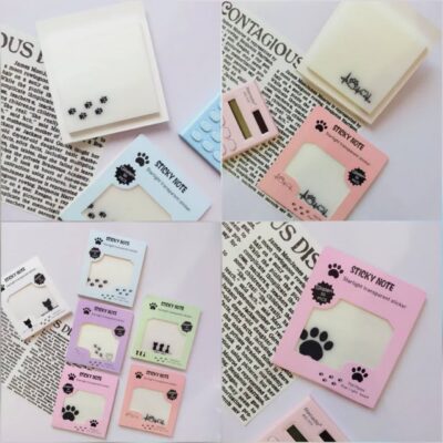 پستیت شفاف گربه