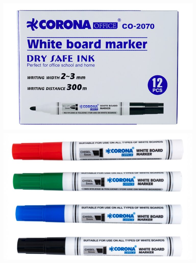 ماژیک وایت برد کرونا رنگ جور سرگرد 2070