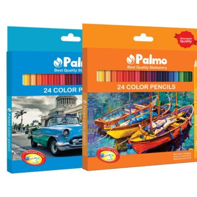مداد رنگی پالمو 24 مقوایی