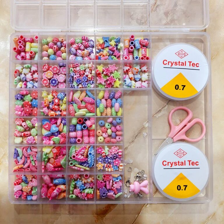 پک ساخت دستبند + تل سر