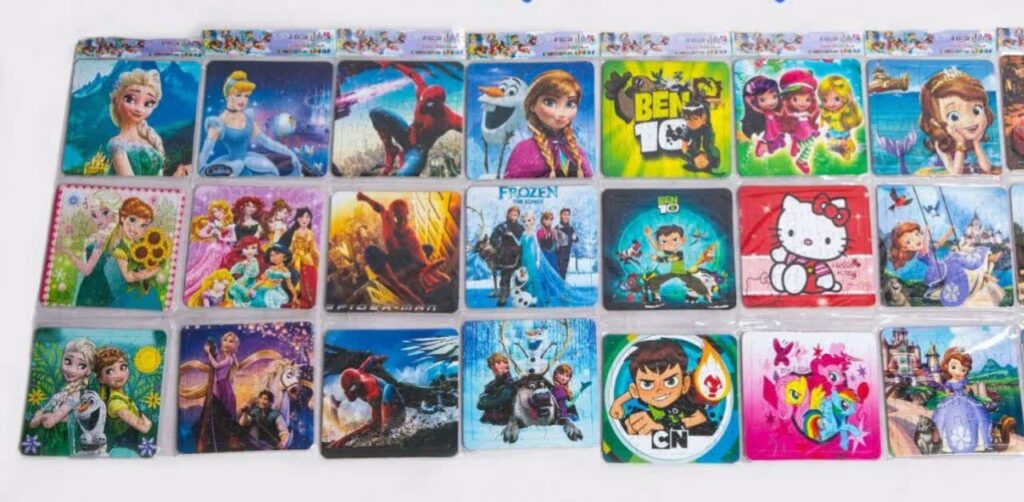 پازل ۳تایی در ۷ طرح