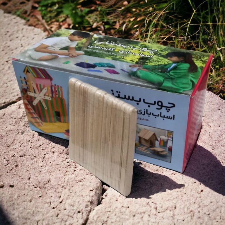 چوب بستنی جعبه دار-باریک ساده