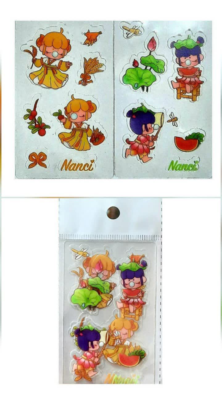 برچسب دو ورقی نانسی