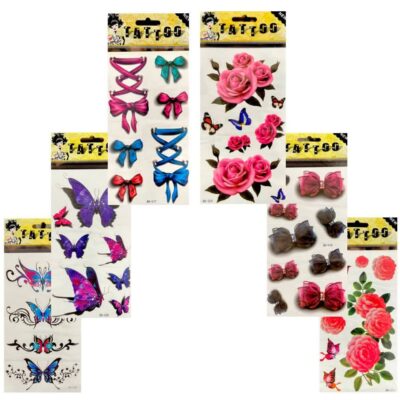 تتو گل و پروانه BK