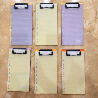 چک لیست لوکی با کاغذ