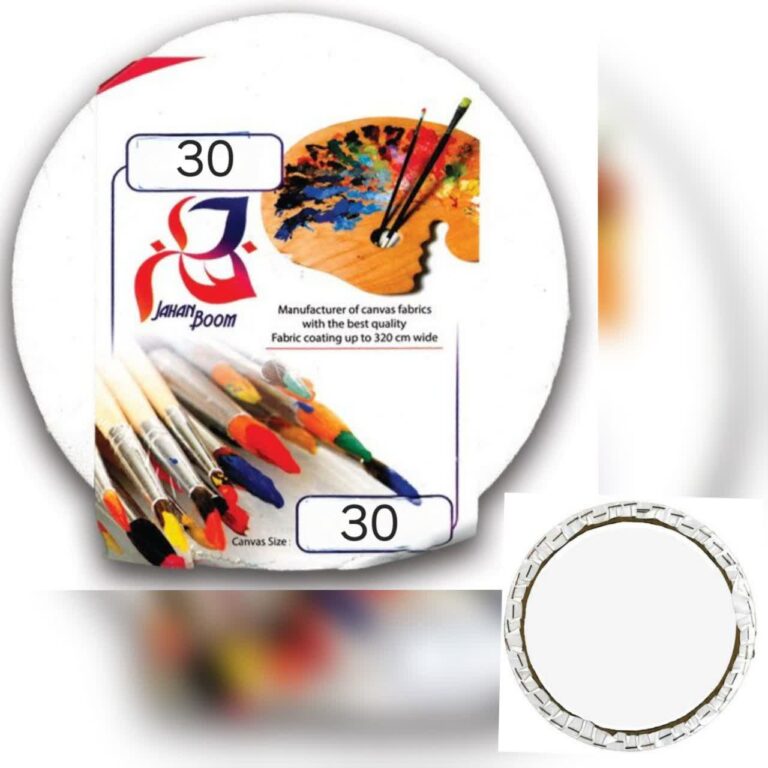 بوم نقاشی جهان مدل دایره قطر 30