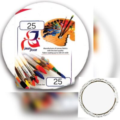 بوم نقاشی جهان دایره قطر 25