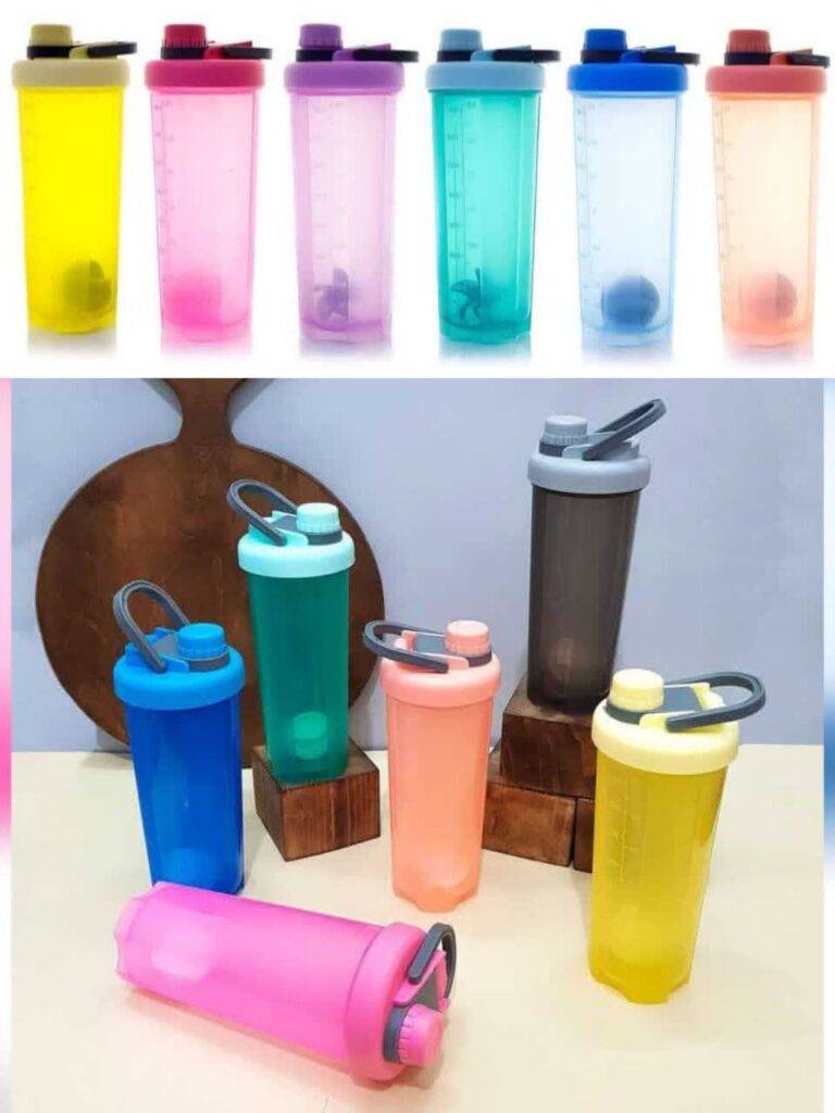 قمقمه همزن دار ، درب پیچی