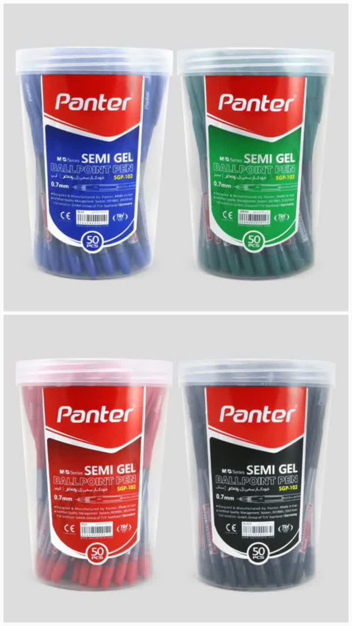 خودکار پنتر سمی ژل مشکی