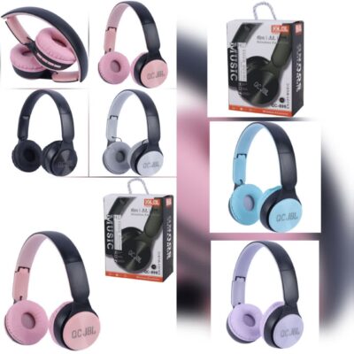 هدفون بلوتوثی رنگ صورتیQCJBL , مدل QC899