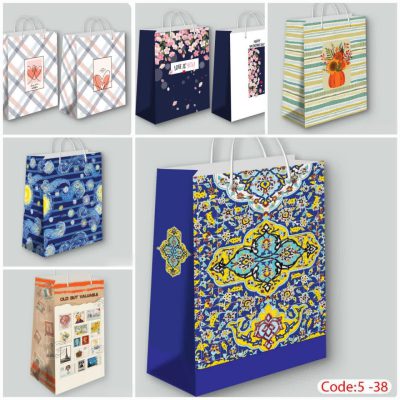 ساک دستی طرح دار سایز 5