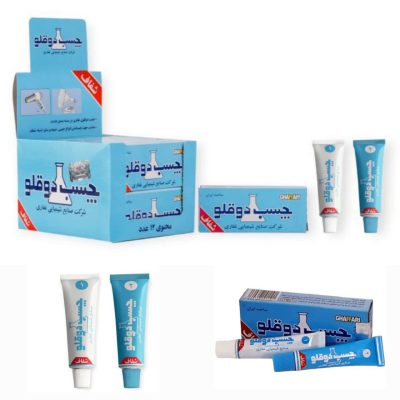 چسب دوقلو شفاف غفاری