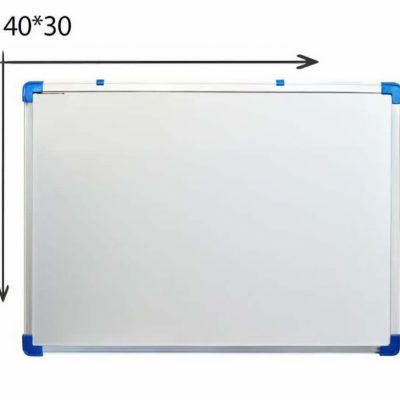 تخته وایت برد آلفا سایز 40*30 با فریم 1.5سانتی