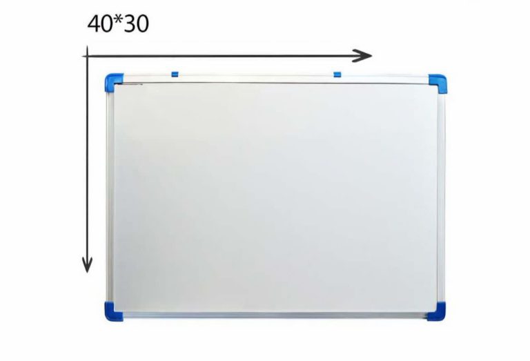 تخته وایت برد آلفا سایز 40*30 با فریم 1.5سانتی