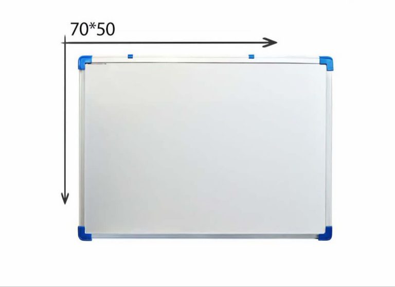 تخته وایت برد آلفا سایز 70*50 با فریم 1.5سانتی