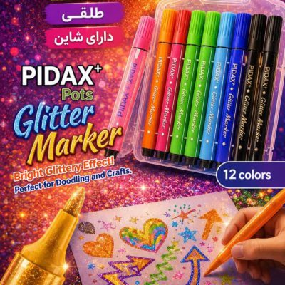 ماژیک پیداکس 615 اکریلیک اکلیلی 12 رنگ