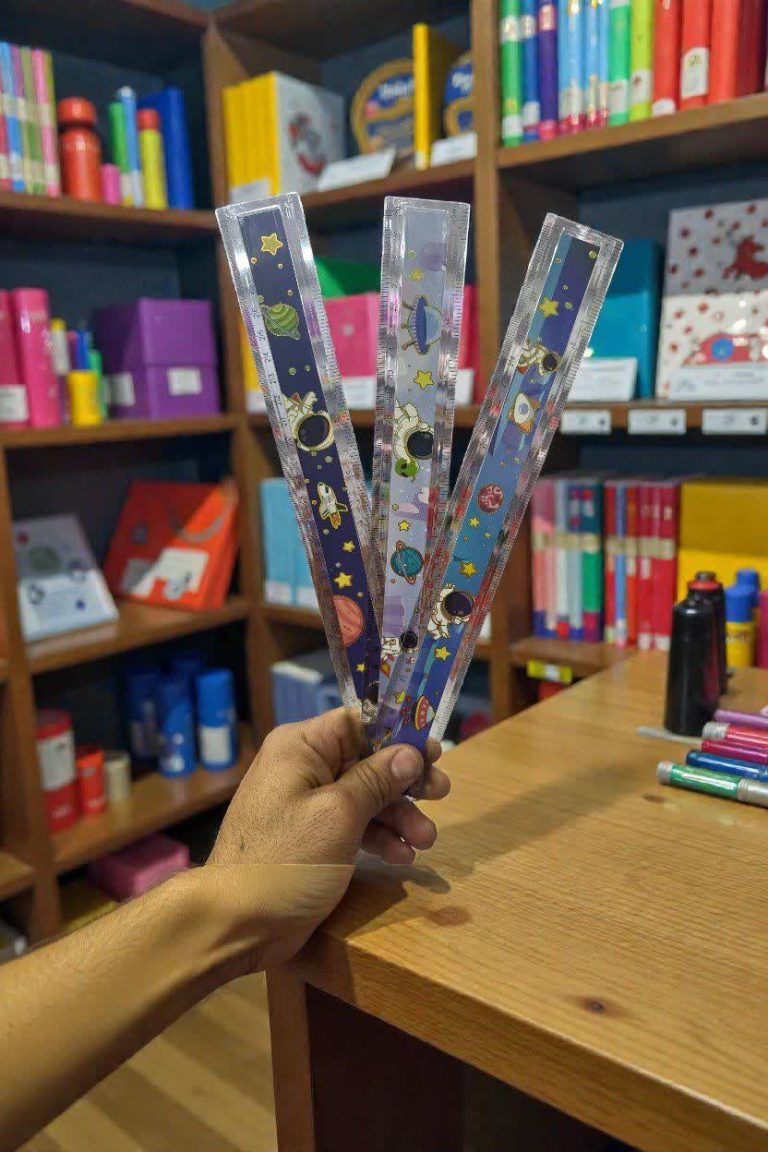 خط کش شیشه
